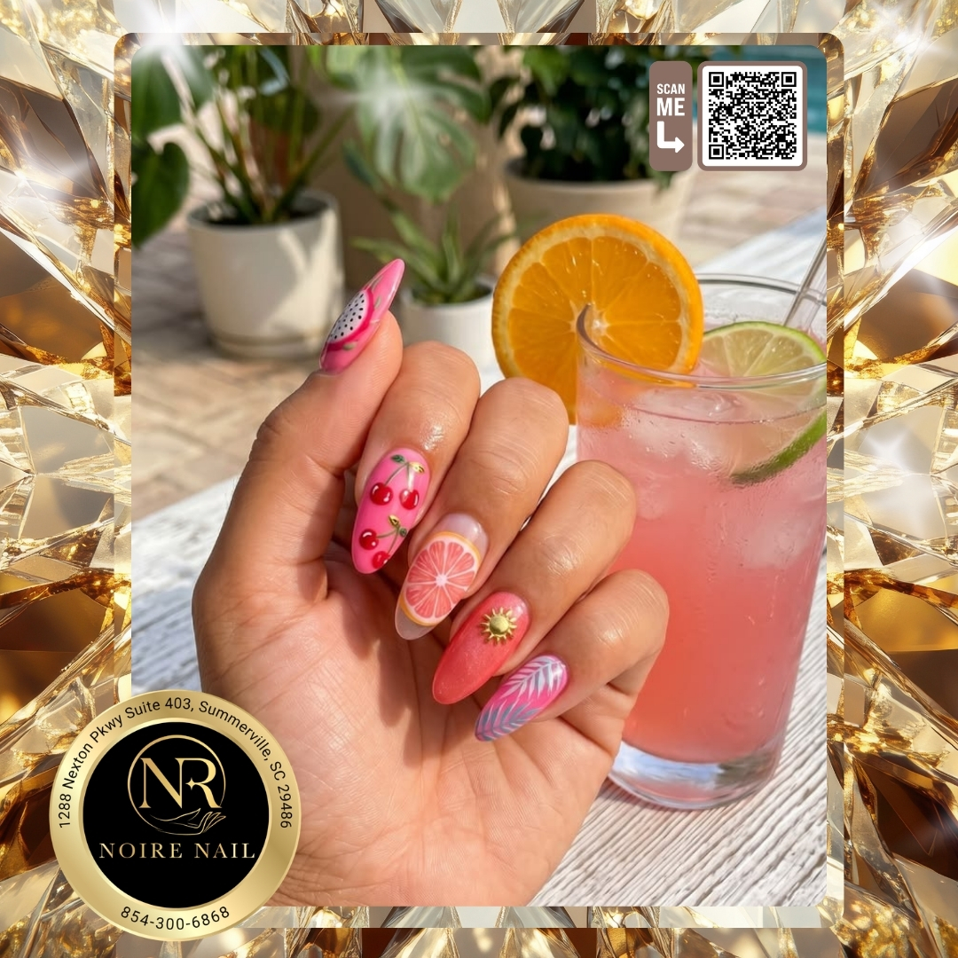 Noire Nail Bar | Summer nails | Jul 7